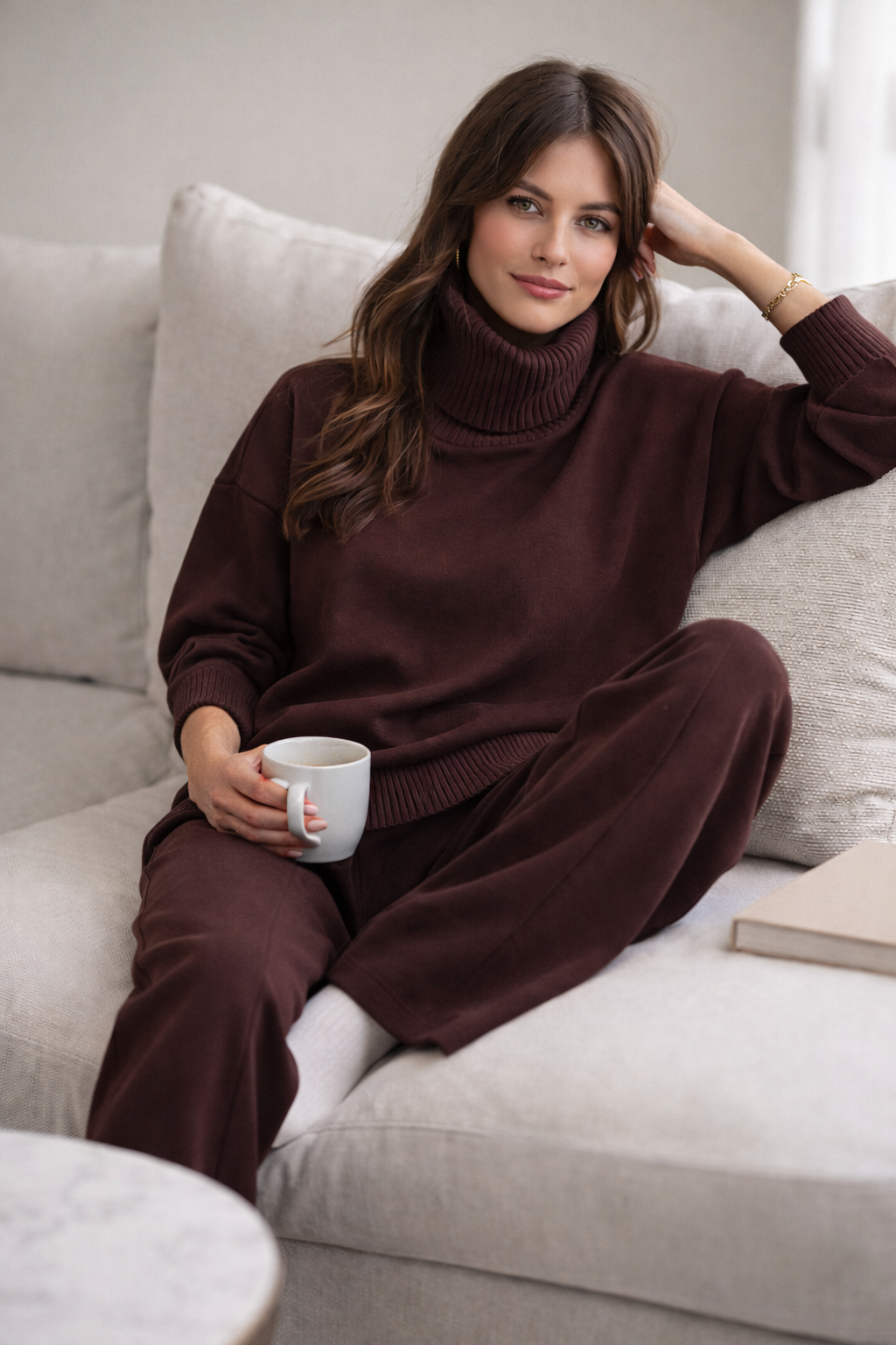 Líora™ – Miękki oversize komplet domowy